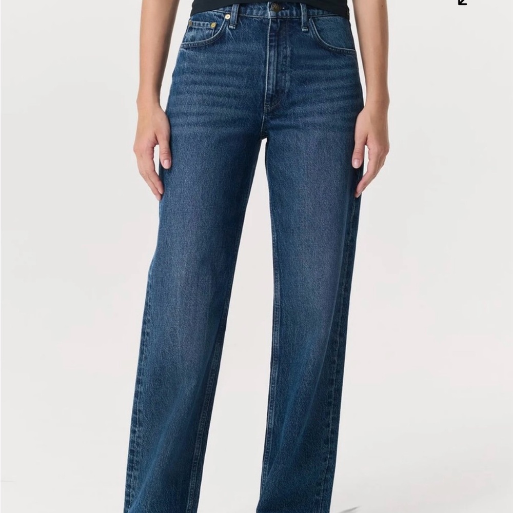 rag & bone High Rise Blue Jeans